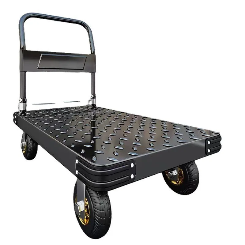 

trolley trolley trolley truck flatbed trailer folding courier household portable shopping cart