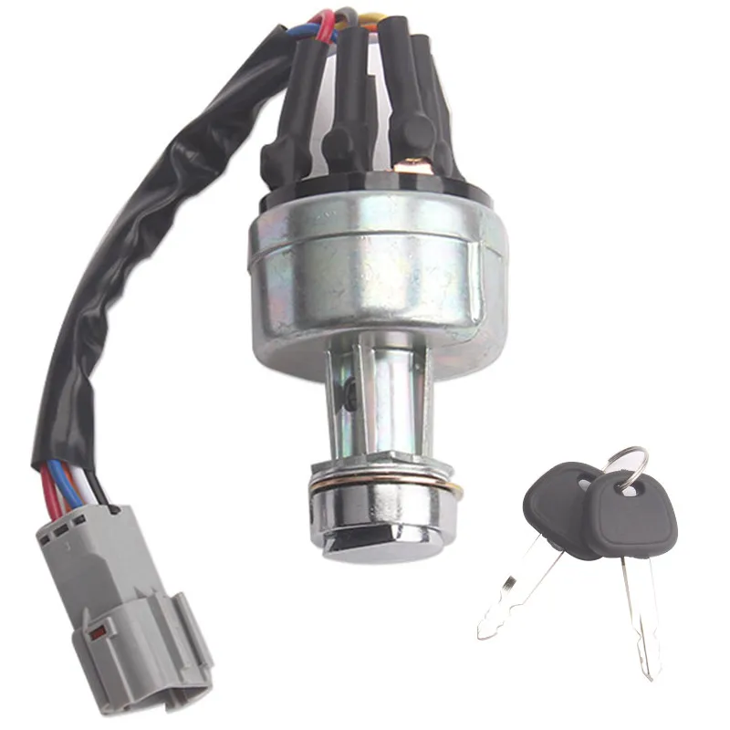 Applicable to for moderns R60/150/215/225/305/335-7-9 excavator start ignition switch/electric door lock