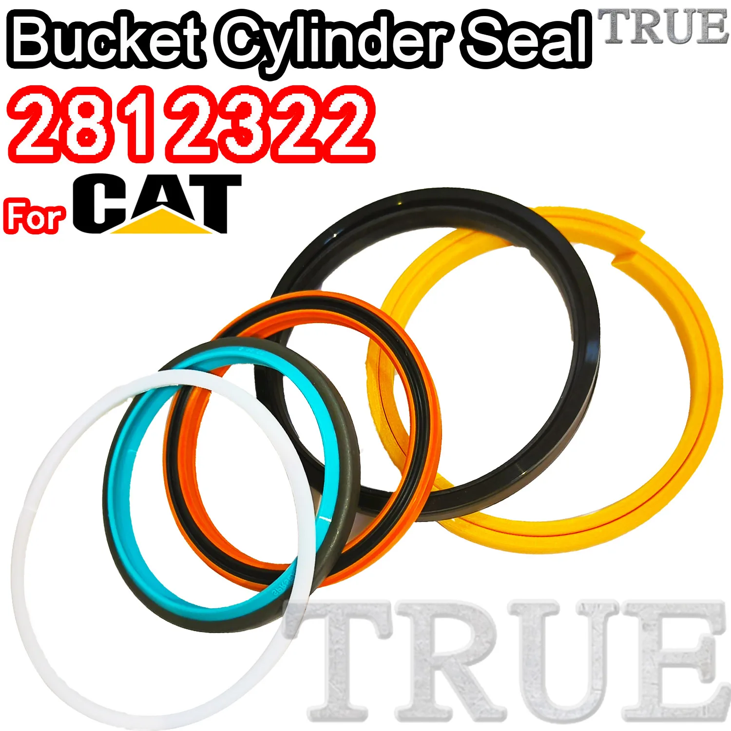 

For Caterpillar CAT 2812322 303.5C 303E-CR 304D-CR 304E 304E-CR Bucket Excavator Oil Seals Kit Repair Hydraulic Digger Gasket