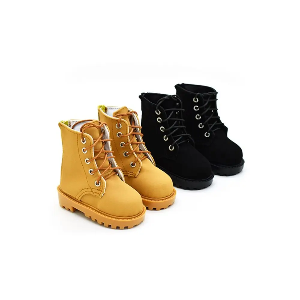 

1 Pair High-top 1/3 BJD Doll's Boots Glossy Suede 1/3 BJD Doll's Shoes Mini Rifle Shoes 60/70cm Doll Boots 1/3 BJD Doll