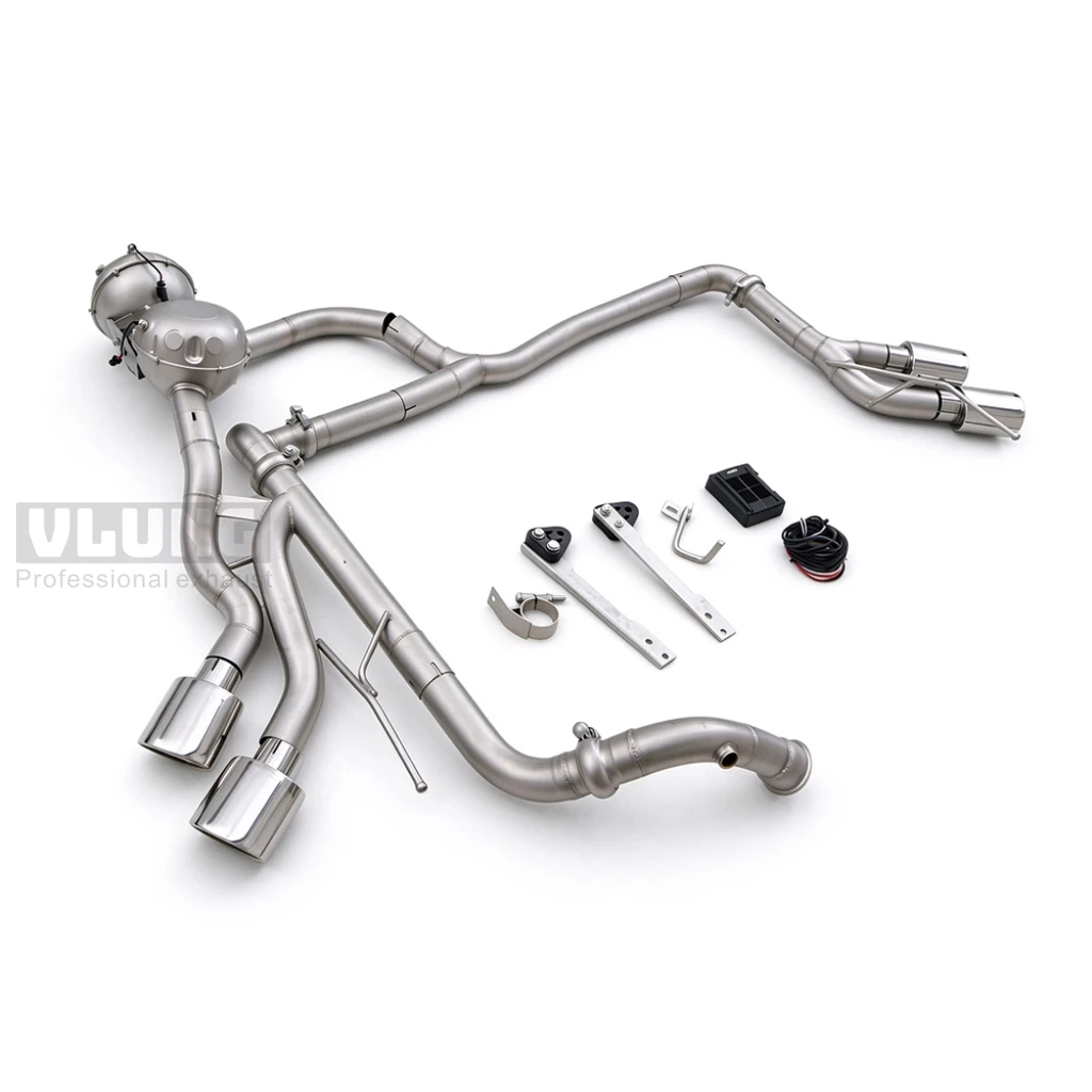 AMG Style Rear Mounted Electronic Control Exhaust System For Mercedes Benz G350d 2009-2018 Diesel Simulated Sound Performance Ex