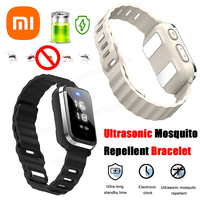 Xiaomi New Ultrasonic High-Tech Mosquitoes Repeller Bracelet 3 Modes Portable Portable Wristband Watch Sleep Aid Device For Gift