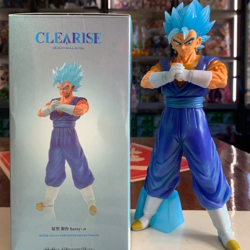 Bandai Original Banpresto Anime Dragon Ball Z Clearise Super Saiyan Vegetto Action Figures Collection Model Toy Gifts