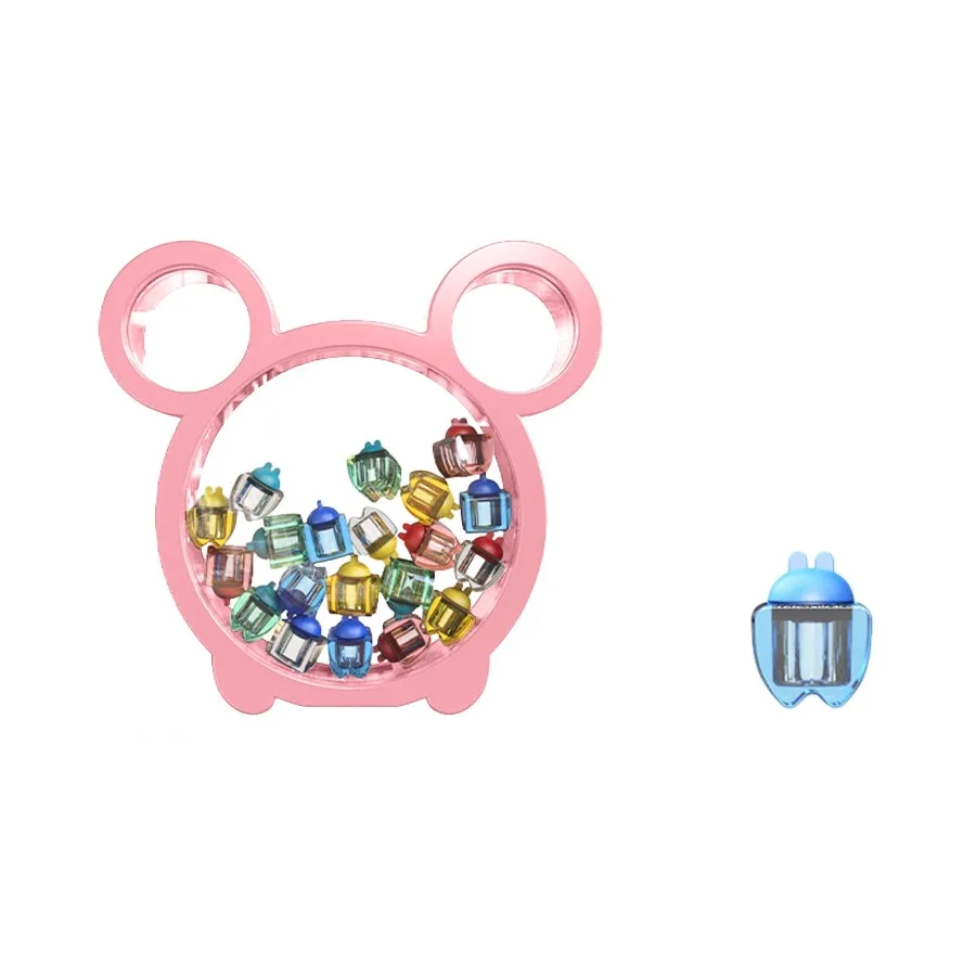

Tooth Fairy Keepsake Box - Baby Tooth Holder with 20 Colorful Chambers Tooth Storage Container ABS Material Tooth Memorial Box