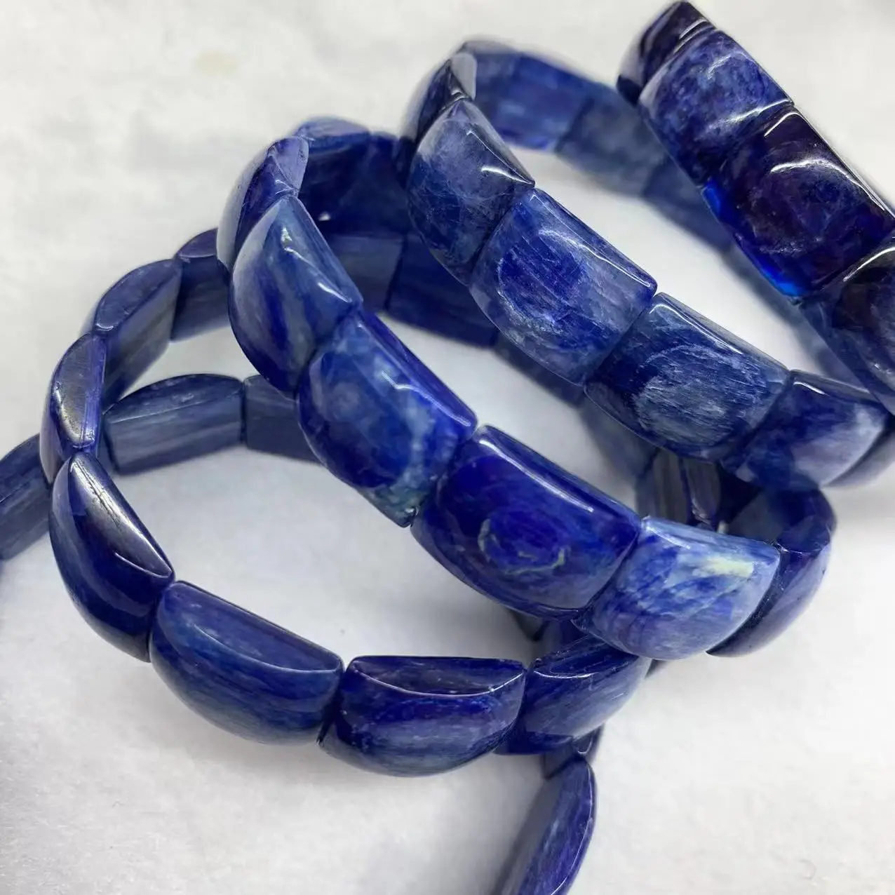 Natural Kyanite 11*15mm String Jewelry Men's and Women's Gift Bracelets Wholesale!