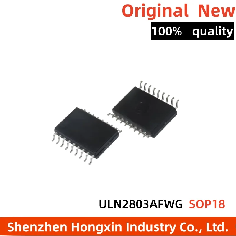 10pcs/lot ULN2803 ULN2803A ULN2803AG ULN2803AFWG SOP18 In Stock Patch width 7.2mm SMD