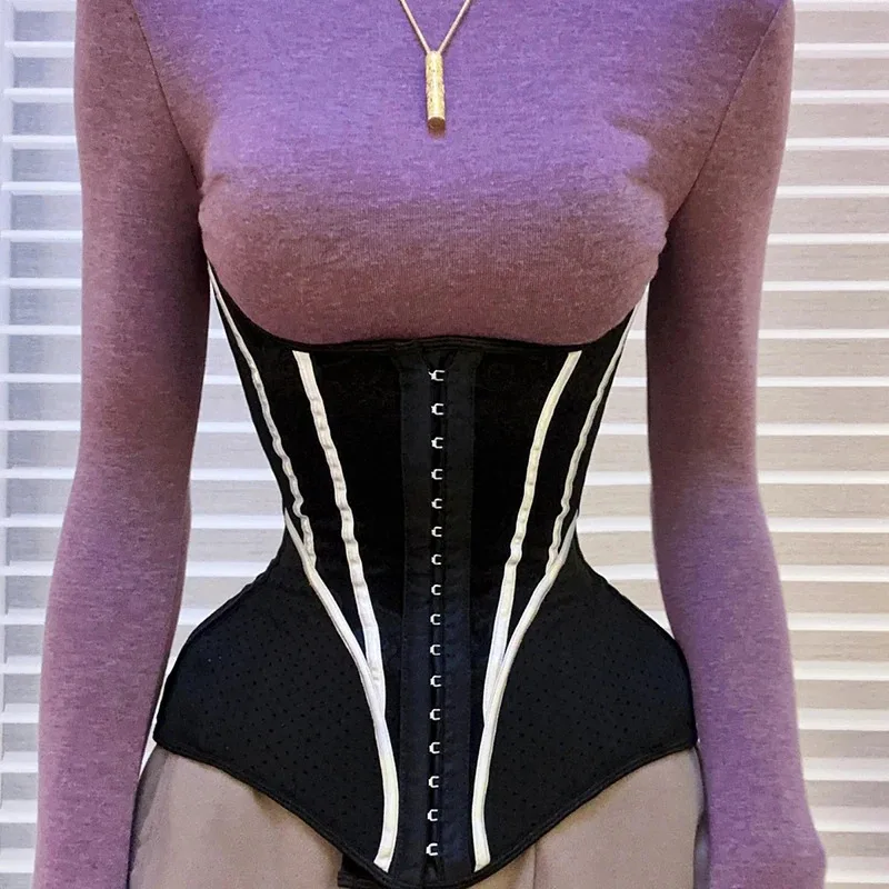 

Корсет-утяжка AfruliA 5XS 4XS из латексной резины с 25 стальными косточками, высокой компрессией, для коррекции фигуры, Fajas Colombianas, утягивающий пояс