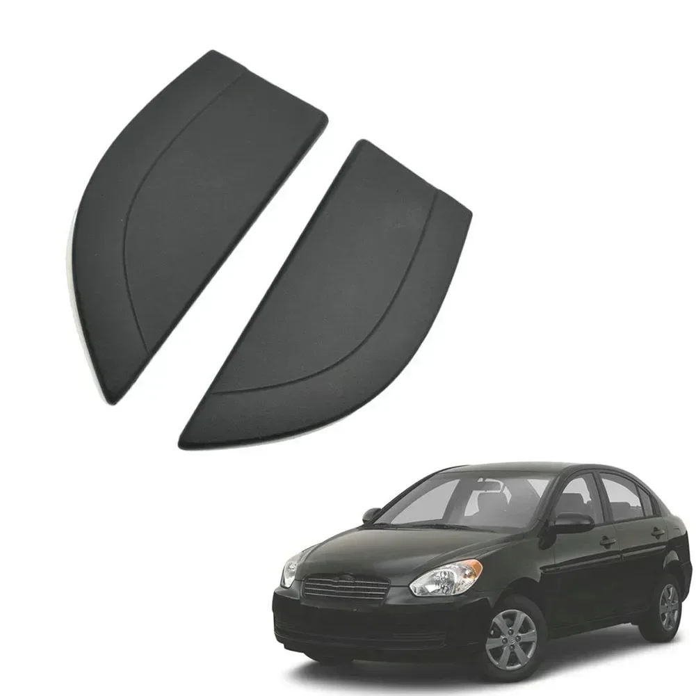 1 Pair Car Rear Door Outside Pillar For Delta Molding Panel 83840-1E000 For Hyundai Accent 2006 - 2010