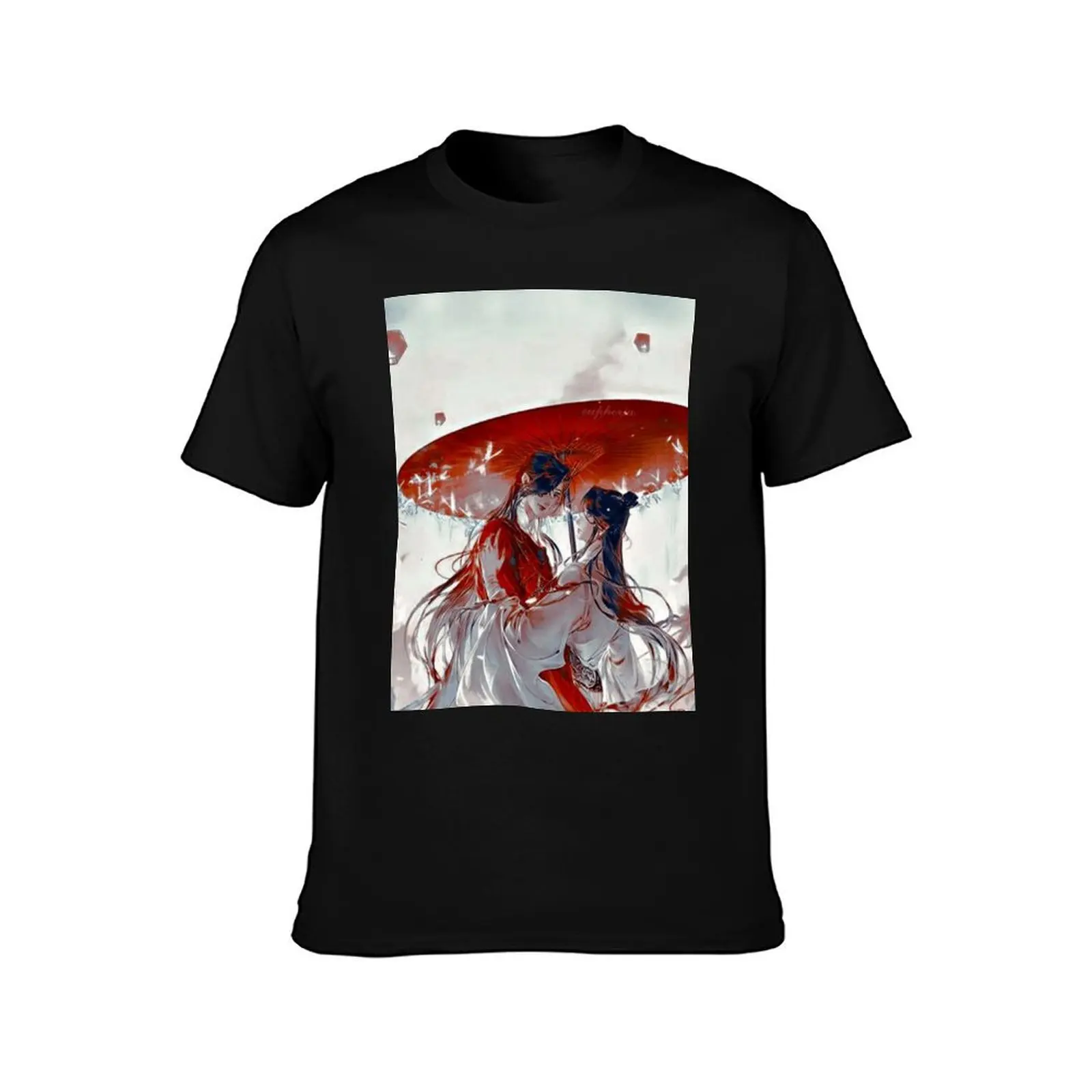 TGCF Hualian Best Moment T-Shirt anime figures sublime kawaii clothes blanks t shirt men 100℅ cotton