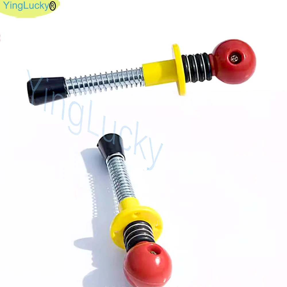 Pinball Machine Pachinko Rod Lever Puller Manual Pull Rod Spring Carnival Pinball Parts Shooting Game Machine Coin Arcade