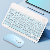 Bluetooth-compatible Keyboard and Mouse For iPad Xiaomi Tablet Mini Wireless Rechargeable Keyboard For Android IOS Windows