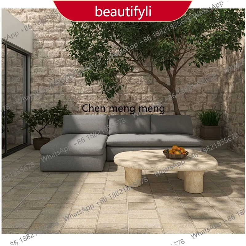 

M46 Designer special-shaped coffee table high-end living room marble tea table medieval tea table