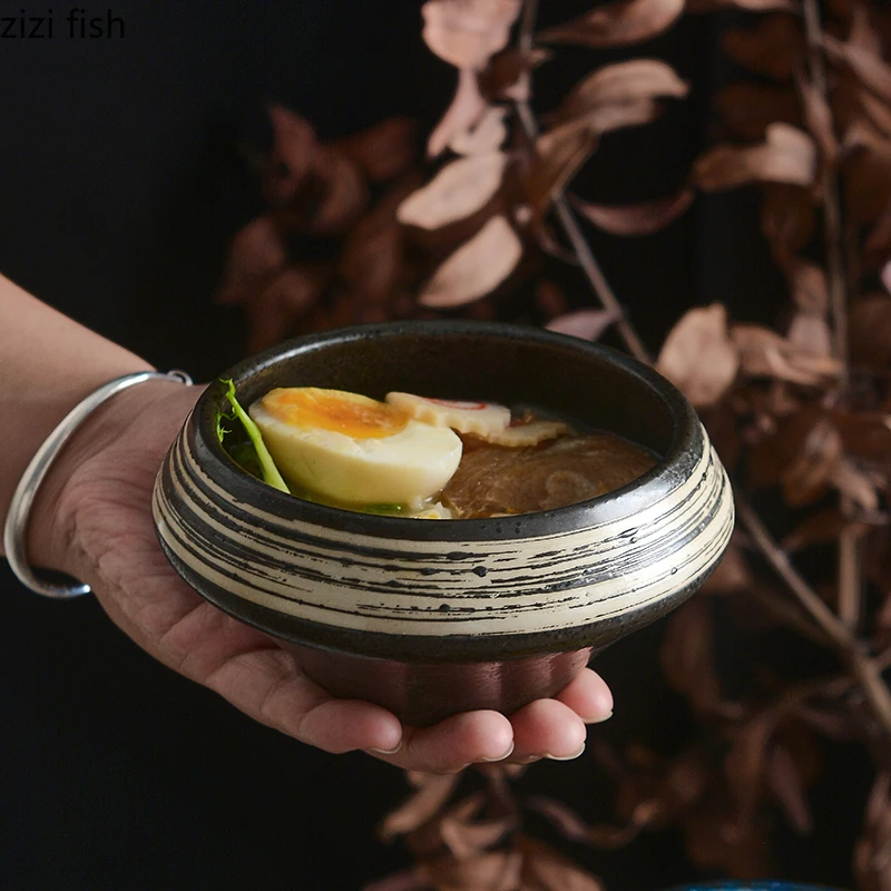 

Винтажная керамическая миска, креативная миска для супа, миска для закусок, миски для закусок, миски для йогурта, сервировочные миски, молекулярная кухня, посуда