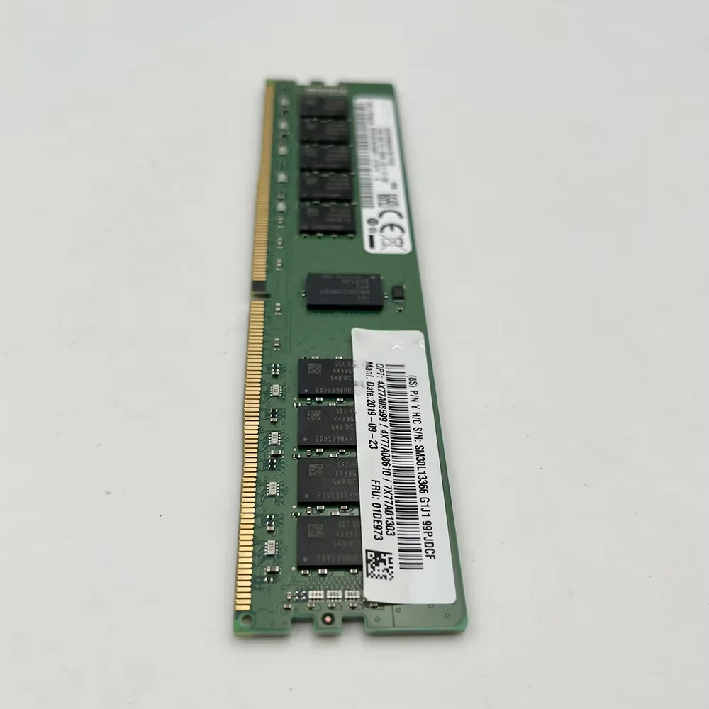 

01DE973 7X77A01303 16GB DDR4 2666 2RX8 PC4-2666V REG ECC Server Memory