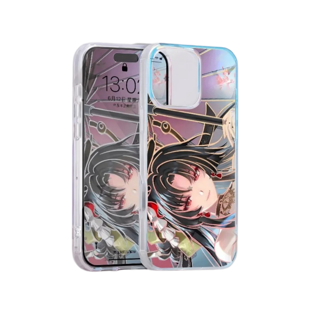 Capa de Celular Game Neverness Everness Hotori para iPhone 12 13 16 15 14 11 17 Pro Max Plus Air - Linda Capa Aurora Sexy Boss Girl