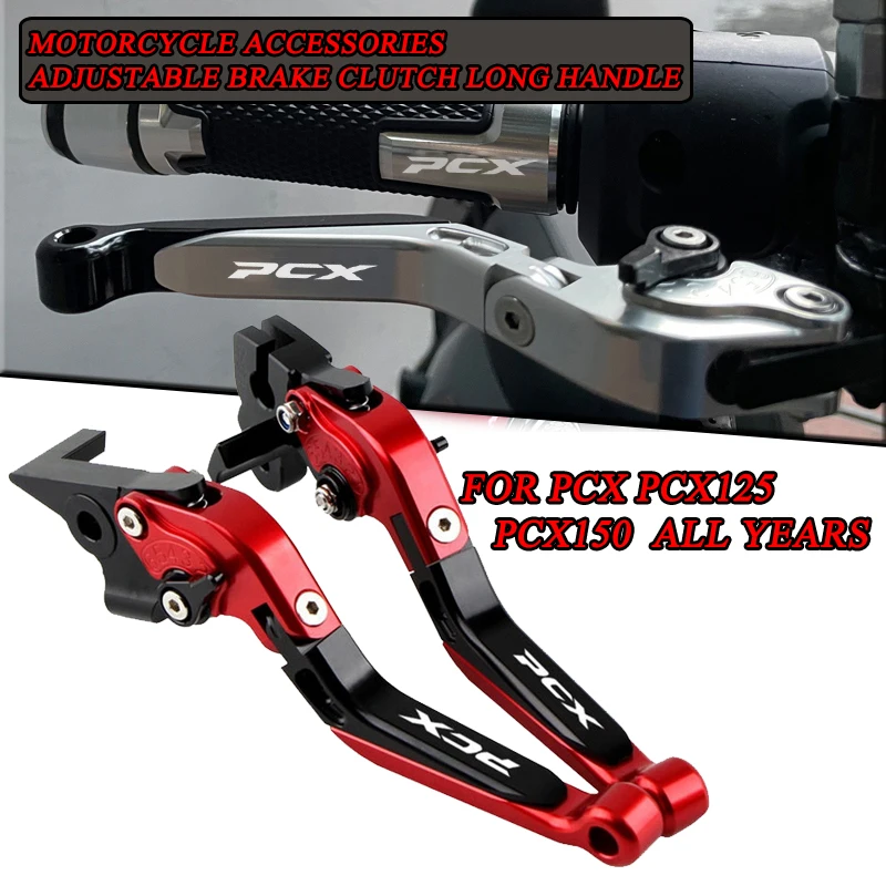 For HONDA PCX 125 PCX 150 PCX125 PCX150 All years Motorcycle Folding Extendable Brake Clutch Levers，Motorcycle Accessories