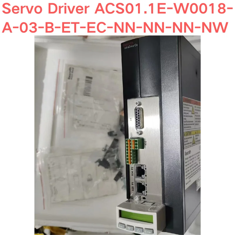 

Second brand-new Rexroth Servo Driver ACS01.1E-W0018-A-03-B-ET-EC-NN-NN-NN-NW test OK