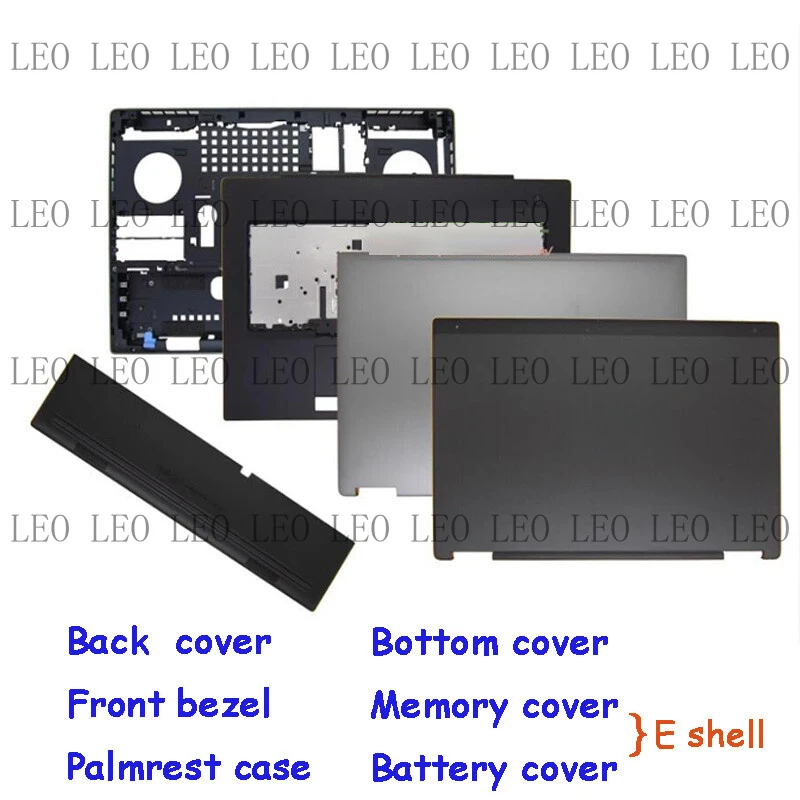 SS Back Panel Palmrest Base for Dell Precision 7740 M7740 7730 M7730