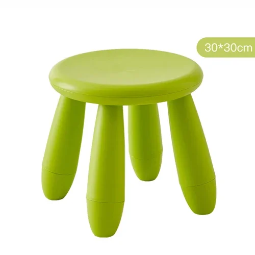 

966 Changing Shoe Plastic Stool Portable Furniture Multicolor Set Colors x 15 Pieces