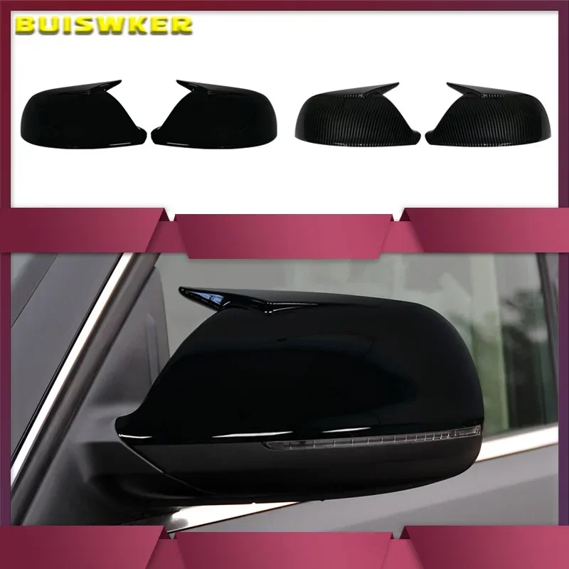 High Quality Mirror Cover Car Side Rearview Mirror Cover Cap Trim For Audi Q5 SQ5 08-17, 8R Q7 4L 10-15 Replacement