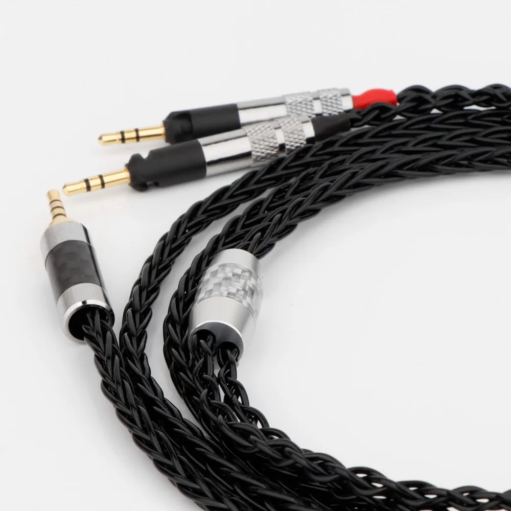 

Hi-End HiFi 4,4/2,5 мм Xlr 152 Core черный посеребренный Улучшенный кабель для наушников ATH-R70X R70X R70X5
