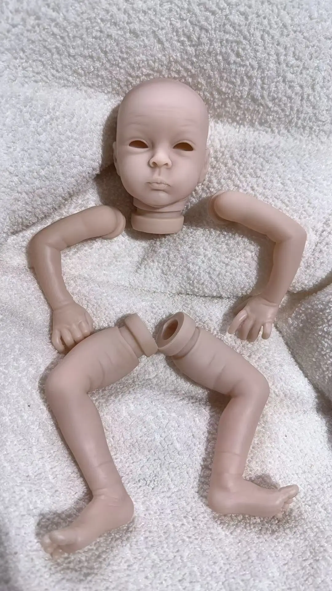 NPK 16인치 수제 고품질 미완성 무도색 DIY 부품 리본 마이트 천 몸체 신선한 색상