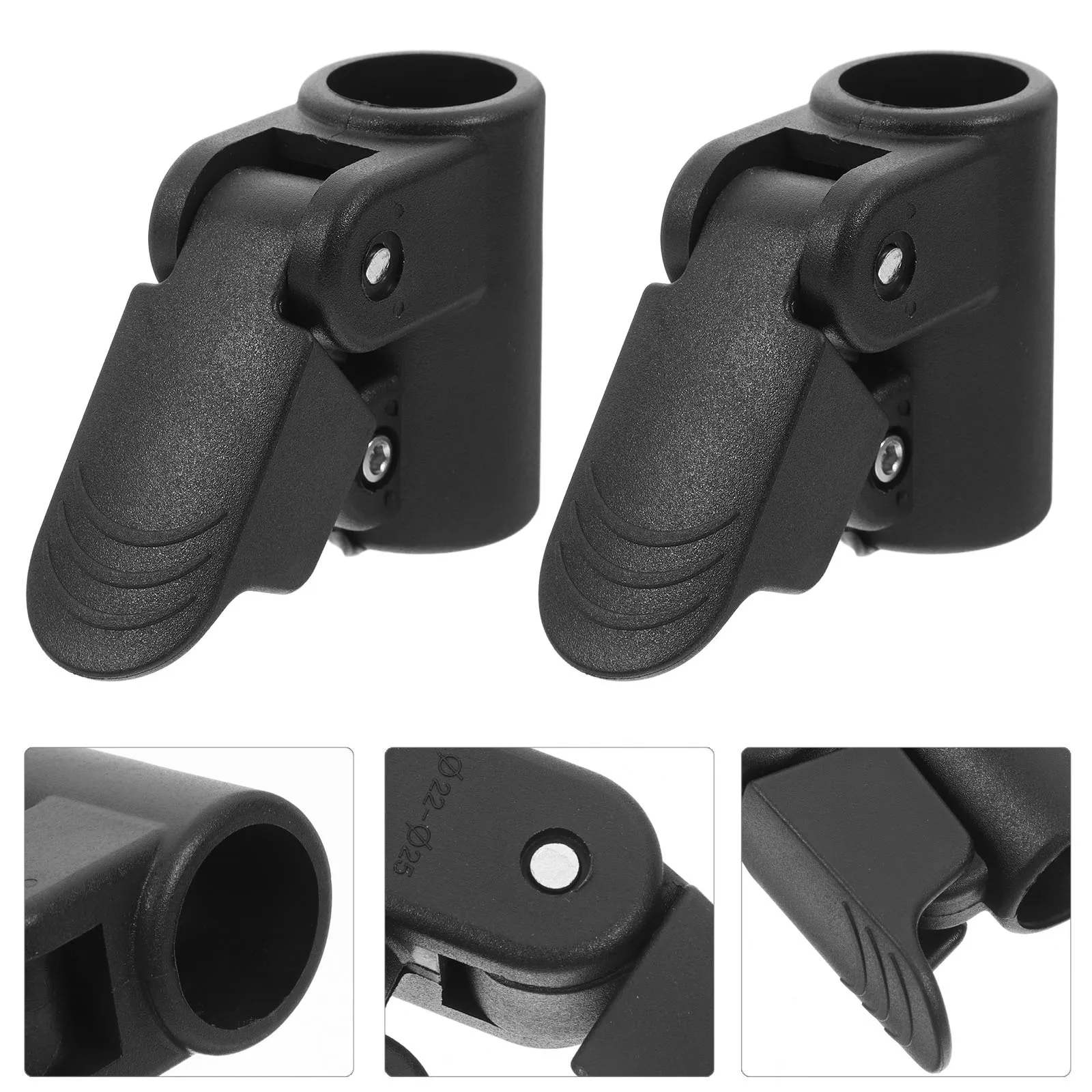 

4Pcs Adjustable Tent Pole Connectors Plastic Rod Adapter Outdoor Mounting Clips Tent Replacement Parts Canopy Fittings 22Mm-25Mm