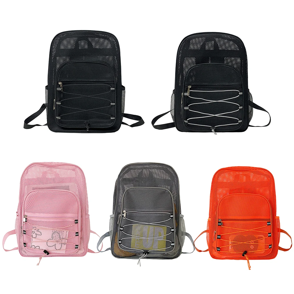 

Сетчатая сумка для фитнеса, удобный плечевой ремень, сумка для фитнеса и тренировок, дышащая, износостойкая, большой емкости для поездок на работу, плавания