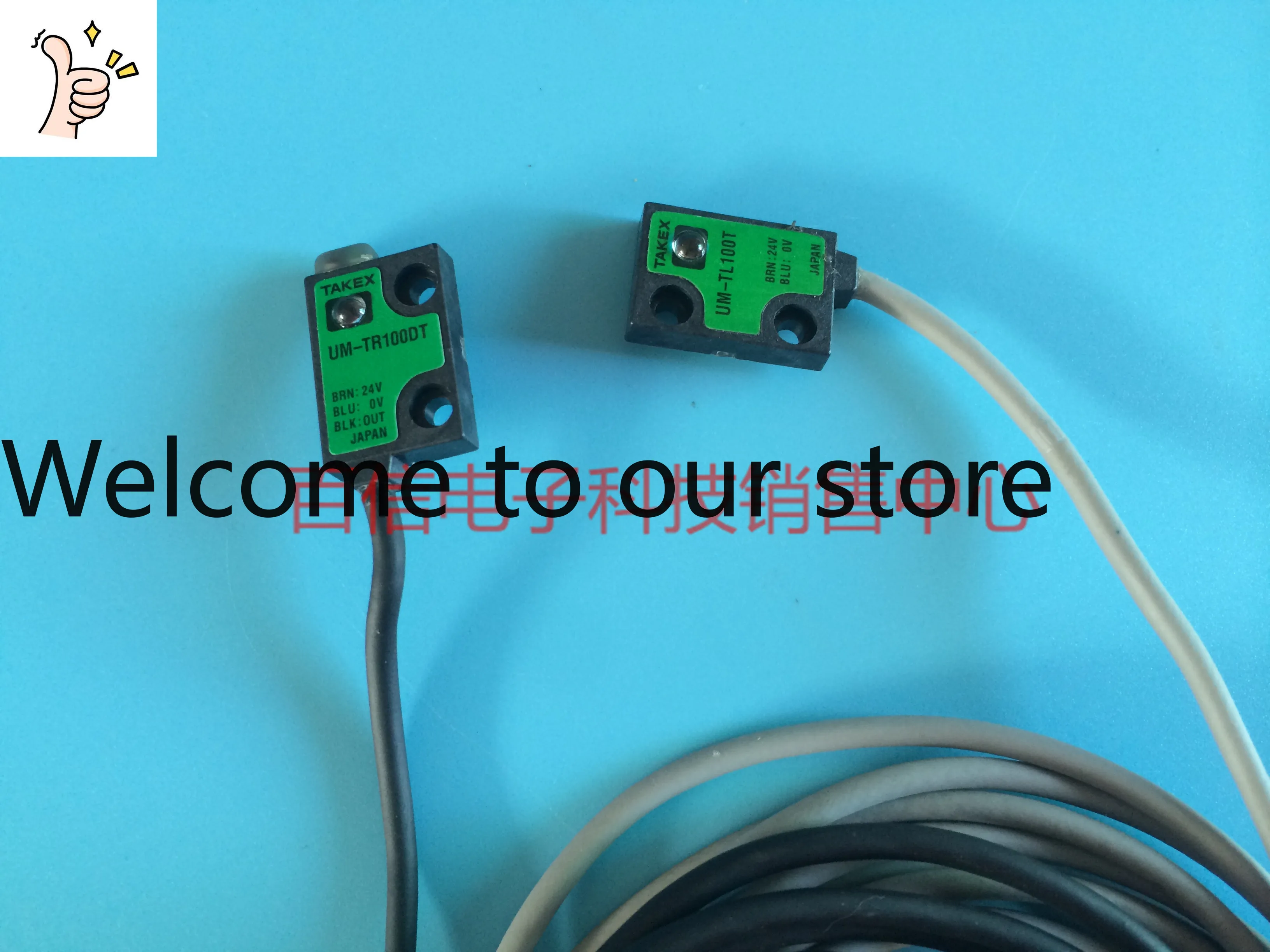 2026 Spot, Takenaka TAKEX Photoelectric Sensor UM-TR100DT, UM-TR100T