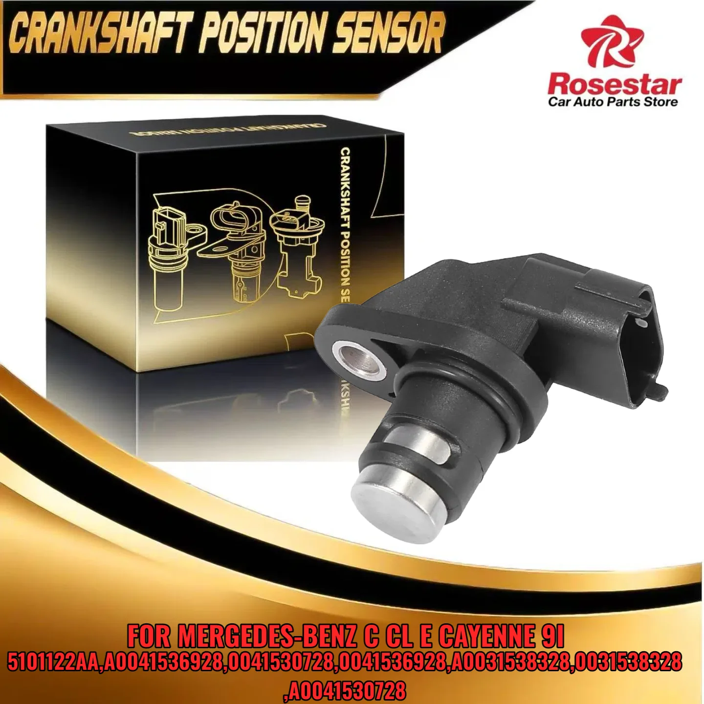 

5S1348 Engine Camshaft Position Sensor fits 97-07 Porsche Boxster 911 Cayenne NTK EC0182 PC641