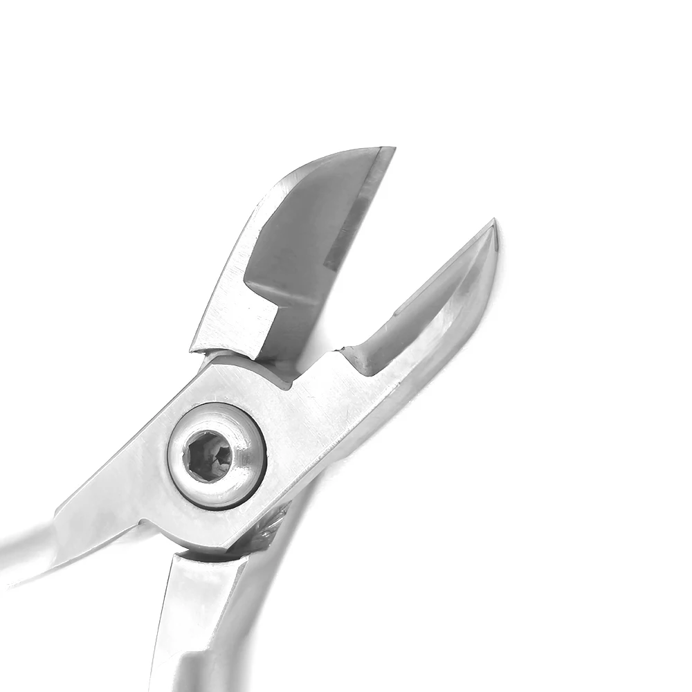 Alicate ortodôntico dentário de aço inoxidável, Distal End Cutter, Cortador de ligadura para arch wires, Dentistas Instrument Tool