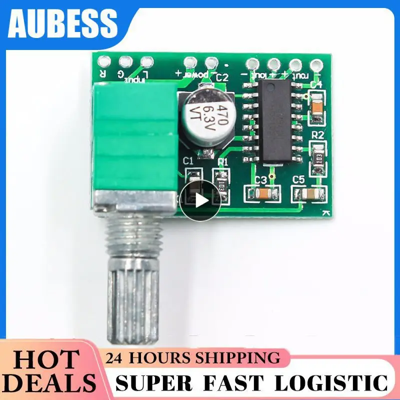 

PAM8403 Mini 5V Audio Digital Amplifier Board With Switch Potentiometer USB Powered Amplifier Enthusiasts Module Fidelity