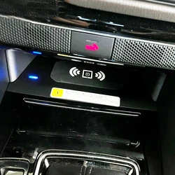 15W Car wireless charger for Mazda 6 Atenza 2019 2020 2021 2022 2023 wireless phone charger fast charger charging pad plate