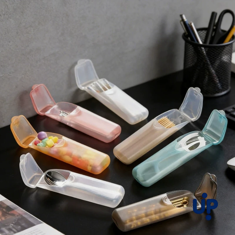5pcs Mini Toothpick Storage Boxes Toothpick Holder with Lid Home Kitchen Dining Table Hotel Restaurant Portable Toothpick Case