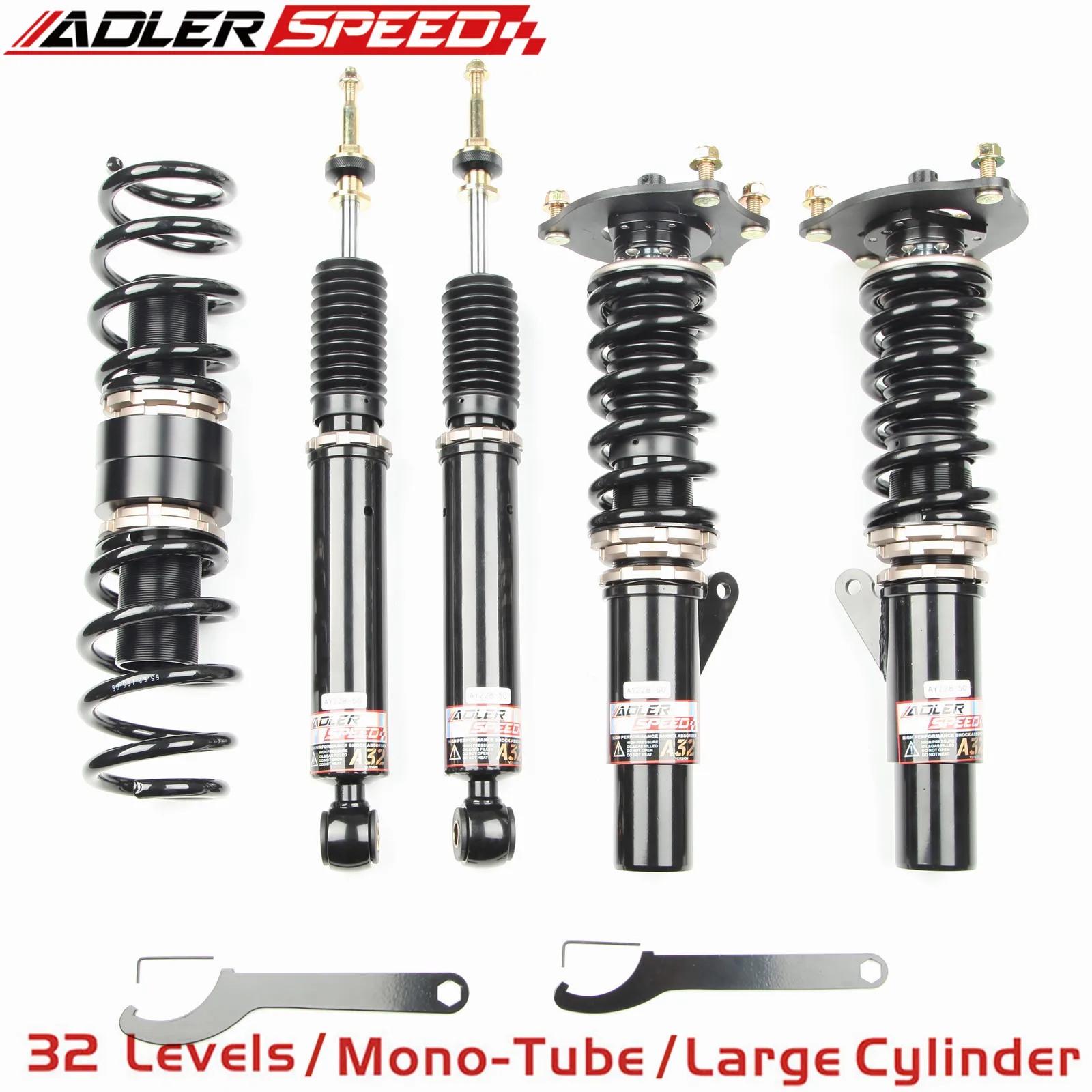 

ADLERSPEED Coilovers For Honda Civic(FC) Coupe / Sedan NONE-SI 2016-21(50mm) Suspension Kit Adjustable Damping