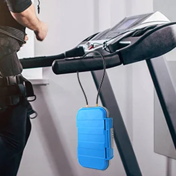 Telefone celular viagem praia caixa de armazenamento cofres material de escritório abs resistente caso de dinheiro dormitório universitário