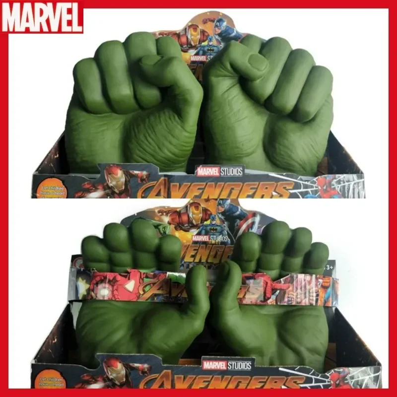 Marvel Disney Avengers Hulk Gloves Figures Toys Hulk Fists Cosplay Gloves Marvel Legends Gamma Grip Gifts For Model Toy