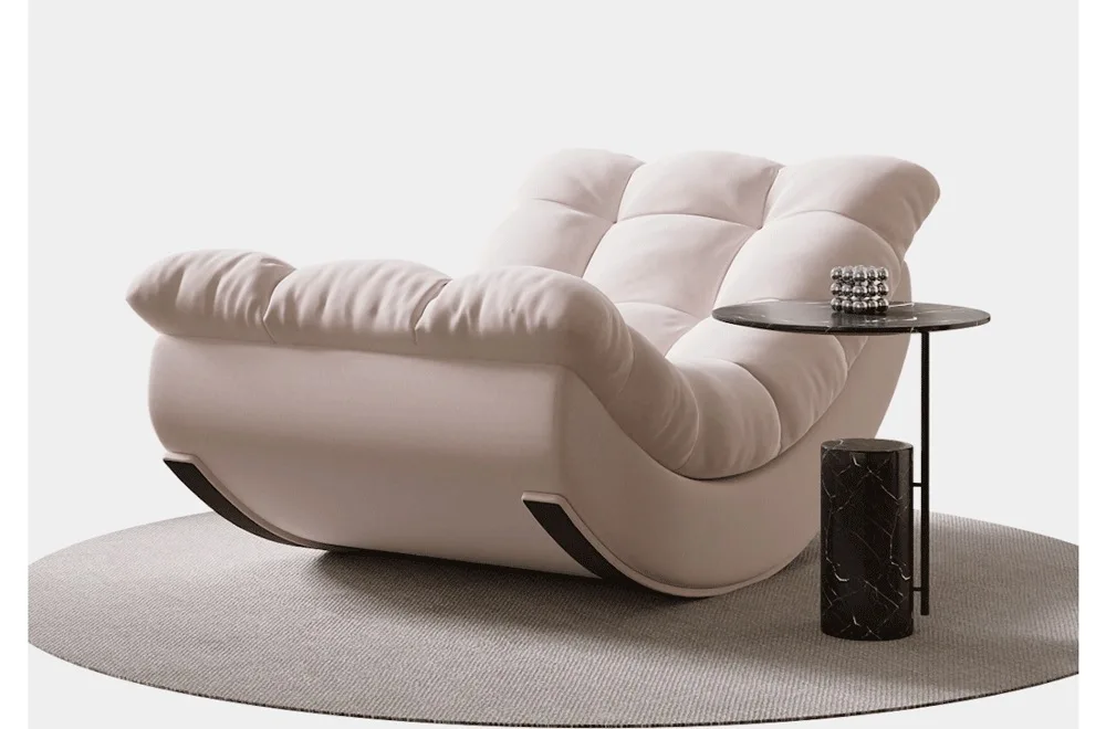 

Rocking chair, lazy sofa chair, adults can sleep, living room for home leisure