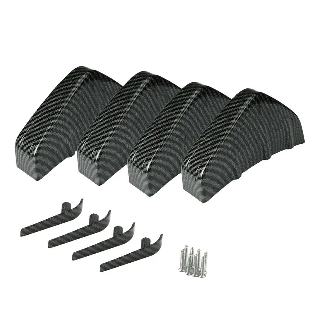

4 Shark Diffuser Spoiler Exterior Rear Spoiler Kit Cars