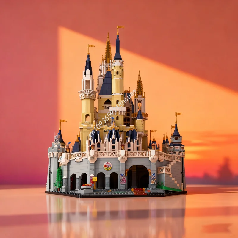 

10904pcs MOC 3 Perfect Castle Disneienyed Model Building Christmas Gifts Blocks Architecture Assemble DIY Creative Toy Brick