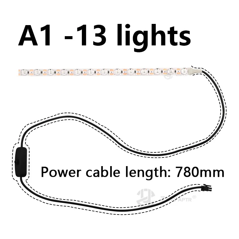 Mini tira de luz Led de relleno para impresora 3D, accesorio superbrillante, A1/A1, Ra95, 24V