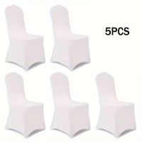 Thickened elastic chair covers, suitable for decorative chair covers in hotel banquet halls and restaurants