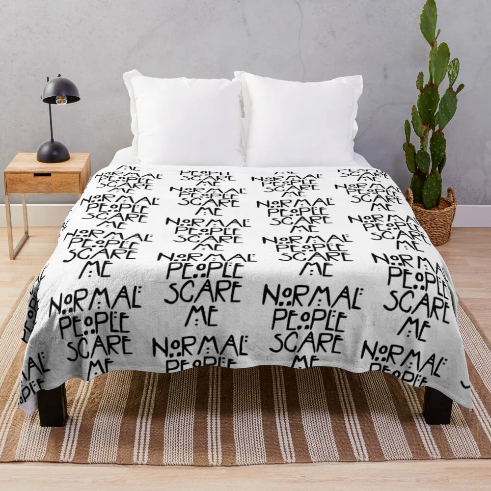 Normal People Throw Blanket Bed Decorative Sofa heavy to sleep Blankets