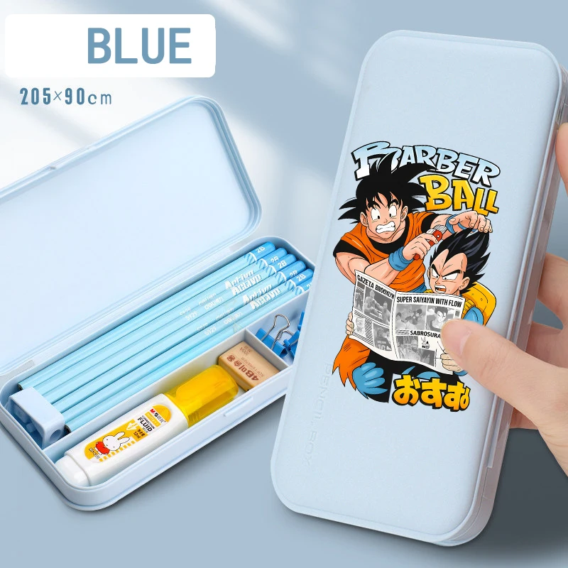 

Dragon Ball Pencil Cases Cartoon Goku Print Pencil Bag Boy Pencil Pouch Students Stationary Storage School Supplie Birthday Gift
