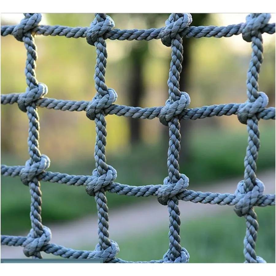 شبكة حبل التسلق شديدة التحمل لمعدات الملعب الخارجية: شبكة أمان متينة من النايلون للبالغين والأطفال الصغار مثالية #1