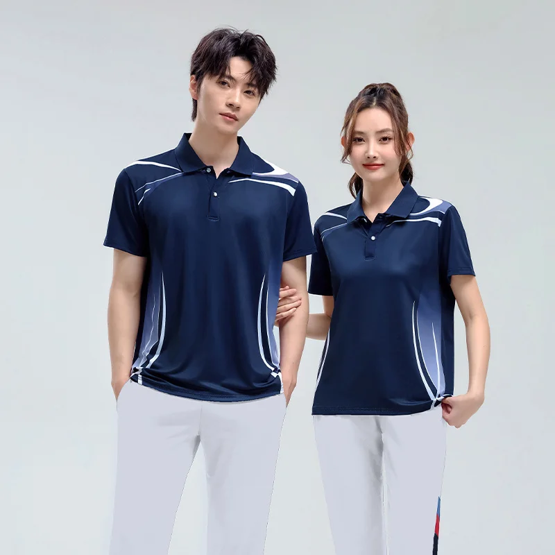 Summer Unisex Sports Tracksuit Set Men Women Running Gym Workout Team Uniform School Student Casual Short Sleeve Long Pants view 2