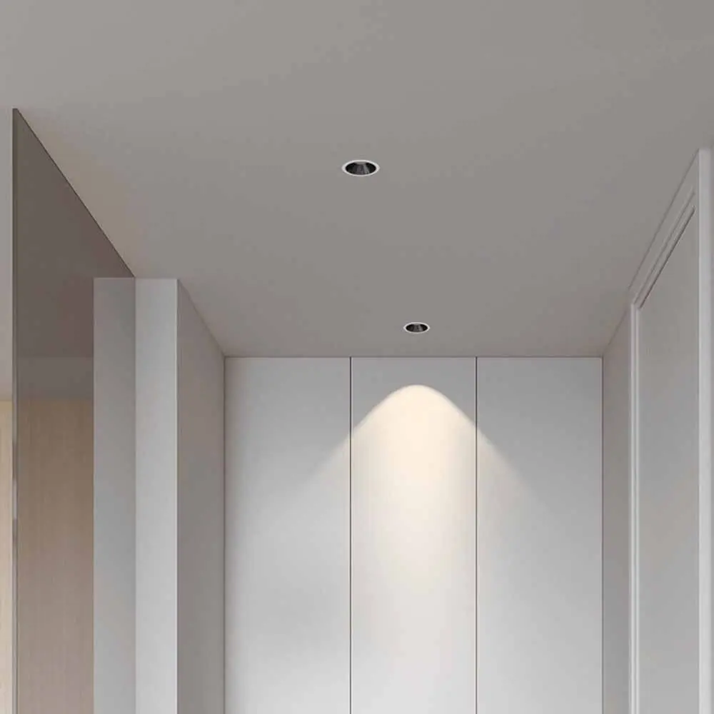 Durable Recessed LED Downlight Round Spot Light Down Lights Energy Saving 7W 10W 12W Ceiling Lamp Bedroom