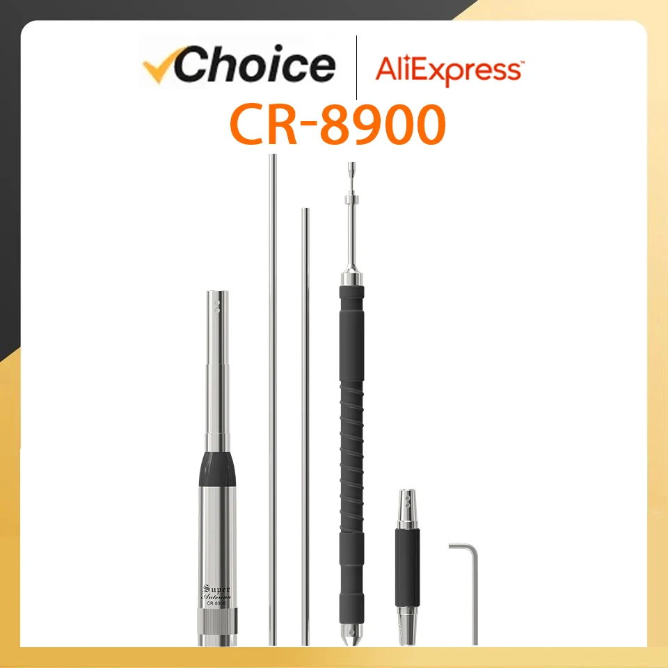 CR-8900 هوائي 29.6/50/144/430 ميجا هرتز رباعية الموجات ل TYT TH-9800 Yaesu FT-8900R سيارة CB راديو محطة متنقلة 126 سنتيمتر/49.6 بوصة مكاسب عالية #5