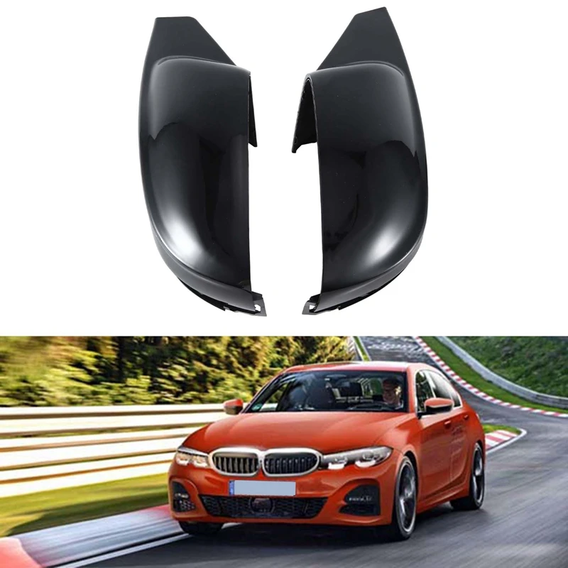 

Rear View Mirror Housing Bullhorn Mirror Cover Rear View Mirror Cover Accessories Parts For BMW New 3 Series G20 G28 2021-2023