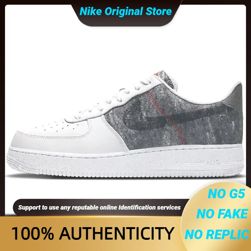 

Nike Nike Air Force 1 Low 07 LV8 Recycled Wool Pack Белые Серые Кроссовки CV1698-100